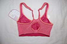 Shock Absorber Sports Bra with Maximum Support Pink Mix Size UK 28D EUR 60D BNWT