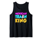 Mens Mexican Train King Dominoes King Tank Top