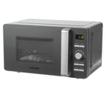 Salter 20L Digital Microwave 60-Min Timer 27cm Turntable LED Display Cosmos Grey