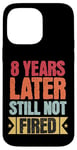 iPhone 14 Pro Max 8 Years Of Work Employee - 8 Years Work Anniversary Case