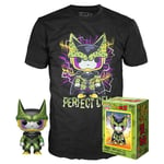 Dragon Ball Z - Booble Head Pop N° Xx- Perfect Cell + T-Shirt (Xl)