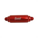 Summit Racing SUM-230117R bränslefilter AN10, 100 micron, röd