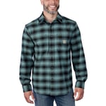 Carhartt Midweight Flanellskjorta Herr Sea Pine M