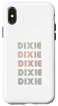 iPhone X/XS Love Heart Dixie Tee Grunge/Vintage Style Black Dixie Case