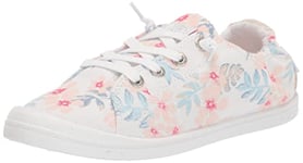 Roxy Femme Arjs300223-pwc Basket, Rose Blanc C Bleu, 36.5 EU