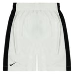 Nike Dri-Fit Supreme Basketball Shorts White Womens Stretch Bottoms 119803 100 - Size 2XS