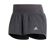 Adidas Run IT Short 3S Shorts - Grey, S 3"