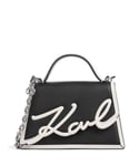 Karl Lagerfeld K/Signature 2.0 Small Sac à main noir/blanc