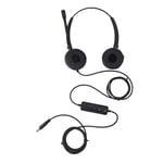 Office Telephone Headset ENC Noise Canceling Telephone Headset Plug And Play