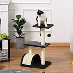 PawHut Cat Tree D30-351 720 x 400 x 350 mm Grey