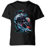 Aquaman Black Manta & Ocean Master Kids' T-Shirt - Black - 9-10 Years