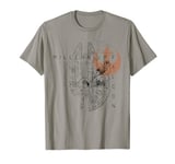 Star Wars Millennium Falcon Schematic T-Shirt