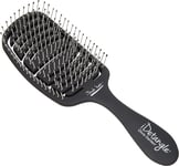 Olivia Garden iDetangle™ Detangling Hair Brush for Thick Hair - Detangle, Fle