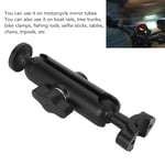 Motorcycle Camera Mount 360 Degree Ball Head Universal Camera Tube Clamp M Part