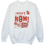 Sweat-shirt enfant Willy Wonka  Verruca Salt I Want It Now