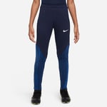 Nike Treningsbukse Dri-FIT Strike 23 - Navy/Blå/Hvit Barn, størrelse S: 128-137 cm