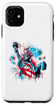 iPhone 11 American Style Statue of Liberty Spray Paint Case