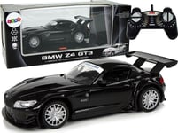 Leantoys R/C Sportbil 1:18 Bmw Z4 Gt3 Svart 2,4 G Ljus