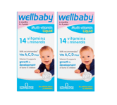 Vitabiotics Wellbaby Multi-Vitamin Liquid 150ml x 2