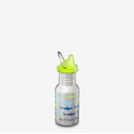 Klean Kanteen Classic Kid Drikkedunk - Kid SippyCap - 355ml - Sharks