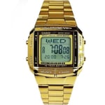 Trade Shop - Casio Db-360g-9adf Databand Databande Acier Unise -