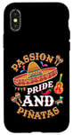 Coque pour iPhone X/XS Passion, fierté et pinatas San Antonio Parade