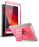 SUPCASE Unicorn Beetle Pro Series Étui de Protection Robuste pour iPad 7e/8e génération (2019, 2020) 10,2", Rose