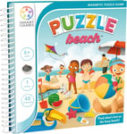 Smart Games - Puzzle Beach, Magnetic Puzzle Game with 48 Challenges, 6+ Years