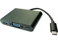 Hub Usb Alt Mode Usb/Video Dp Alt Mode, Black, Plastic Bag 2560X1600@60Hz, Usb Pd