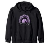 I Will Remember For You Alzheimer's Awareness Zip Hoodie