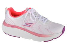 chaussures de running Femme, Skechers Max Cushioning Delta, Blanc