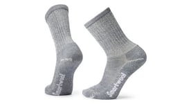 Chaussettes de randonnee smartwool classic light cushion crew gris