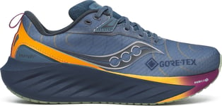 Saucony Women's  Triumph 22 GORE-TEX Mirage/Navy, 37.5