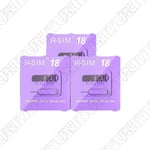 R-SIM18 Nano Unlock Card For iPhone 14 Plus Pro Pro Max 13 12 11 8 7 6 XS IOS 16