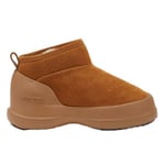 Moon Boot Luna Low Suede Dame Cognac, 39