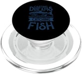 Best Fisherman Casting Dreams Attraper des poissons PopSockets PopGrip pour MagSafe