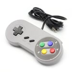 Kabalo Remplacement USB Manette Contrôleur de jeu à la manière de 'Super Nintendo' console SNES. Pour USB ordinateur personnel.