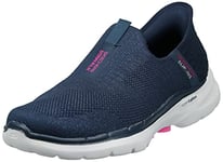 Skechers Femme Sneakers,Sports Shoes, Navy, 41 EU