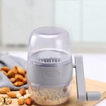 1 Piece Dried Fruit Grinder Peanut Grinder Kitchen Household Grinder Grey Z3X8