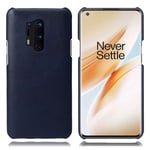 OnePlus Prestige kuoret - 8 Pro Sininen Tummansininen