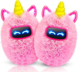 Hapikids 2 PCS Walkie Talkie Kids, Unicorn Gifts for Girls Toys Age 3 4 5 6 7 Y