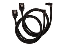 CORSAIR Premium Sleeved - SATA-kabel - 60 cm