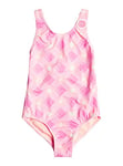 Roxy Fille Flower Plaid One Piece Maillot de bain une pièce, Cyclamen Playful Plaid, 6 ans