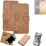 FOR Vivo V23 5G SMARTPHONE CASE COVER WALLETCASE CORK