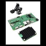 Raspberry Pi Compute Module 4 (4GB) Kit 32GB eMMC, Heat Sink, IO Board & AC