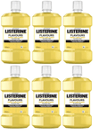 Listerine Lime & Mint Mouthwash Alcohol Free Keeps Mouth Fresh 6 x 500ml