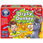 Orchard Toys Dizzy Donkey Game, A Charades Style Action and Performance Game, Family Games, Educational Games and Toys, Perfect for Kids Age 5- Adult