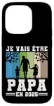 Coque pour iPhone 14 Pro Futur Papa 2025 Annonce Naissance 2025 Cadeau Fête Des Pères