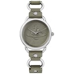 Vivienne Westwood Carnaby Ladies Quartz Watch with Olive Green Dial & Olive Green Leather Strap