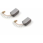 Vhbw - 2x Balais de charbon pour moteur 5x8x12mm compatible avec Bosch gws 8-115 c 06013775V0, gws 8-115 c 06013775V1 outil électrique